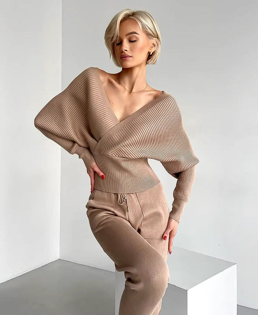 Merina V-Neck Pullover Sweater